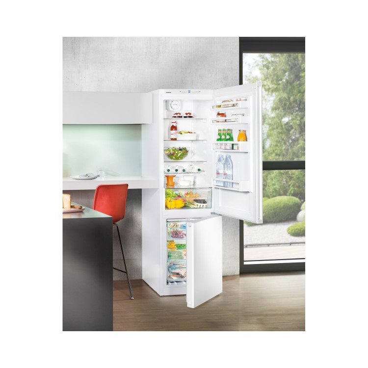 Liebherr 338 Litre 70/30 Freestanding Fridge Freezer - White