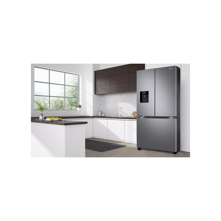 Refurbished Samsung RF50A5202S9 431 Litre American Fridge Freezer Stainless Steel
