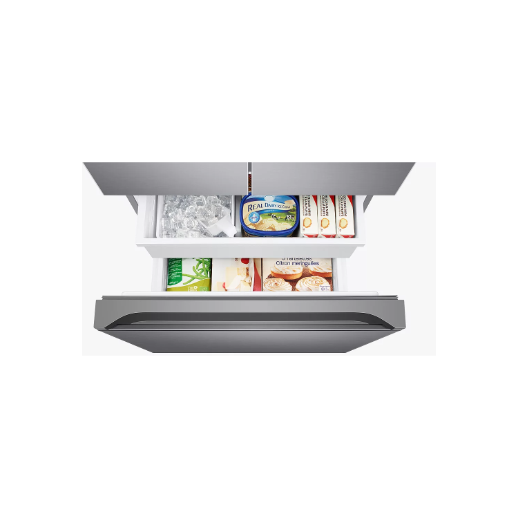 Refurbished Samsung RF50A5202S9 431 Litre American Fridge Freezer Stainless Steel