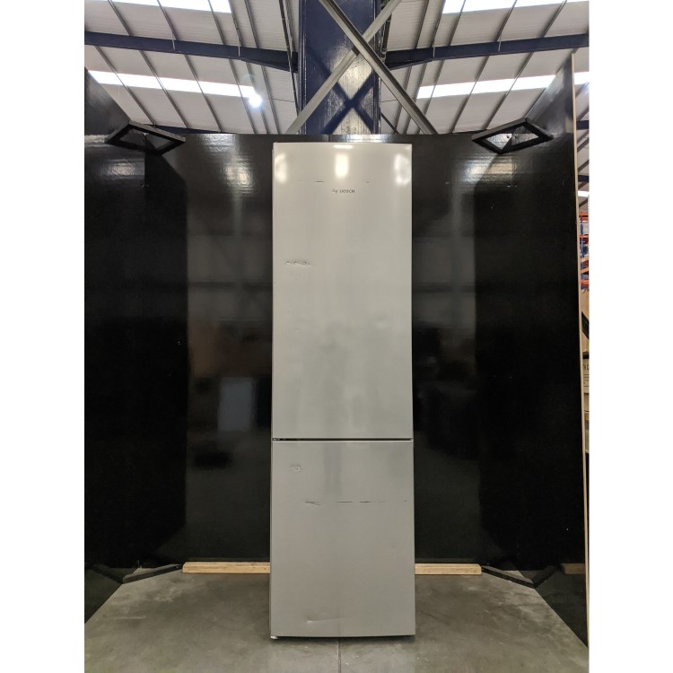 Refurbished Bosch Series 4 KGN39VL35G Freestanding 366 Litre 60/40 Frost Free Fridge Freezer With VitaFresh Drawers Stainless Steel