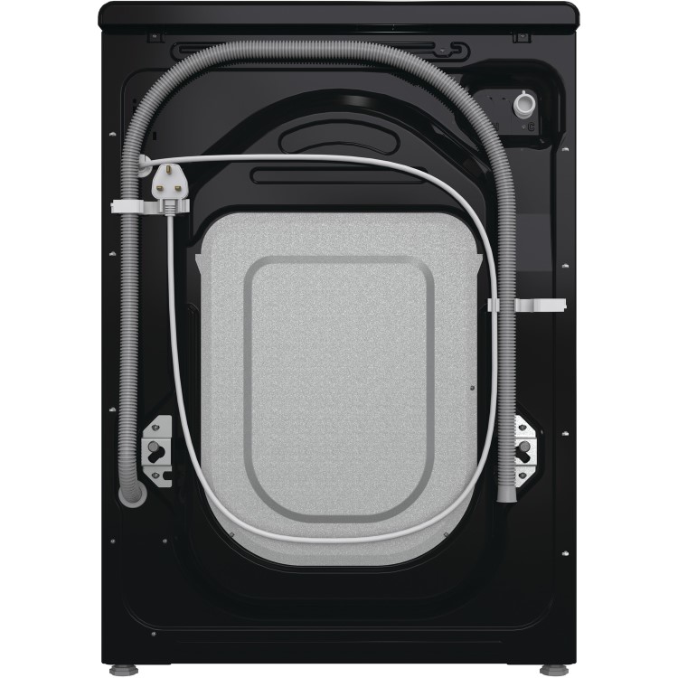 Refurbished Hisense WFGE90141VMB Freestanding 9KG 1400 Spin Washing Machine Black