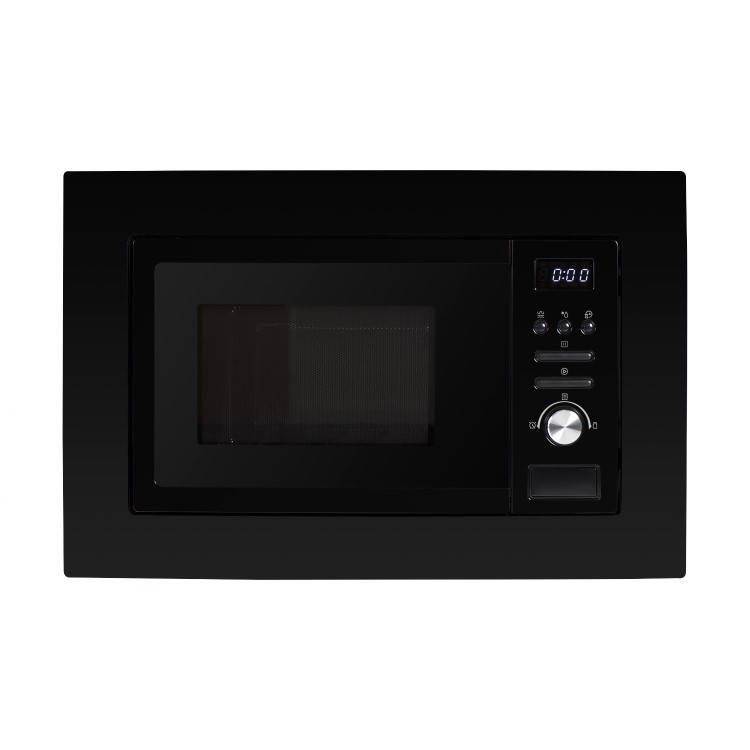 Refurbished electriQ eiQMOGBI20BLACK Built In 20L with Grill 800W Microwave in Black