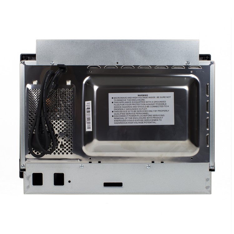 Refurbished electriQ eiQMOGBI20BLACK Built In 20L with Grill 800W Microwave in Black