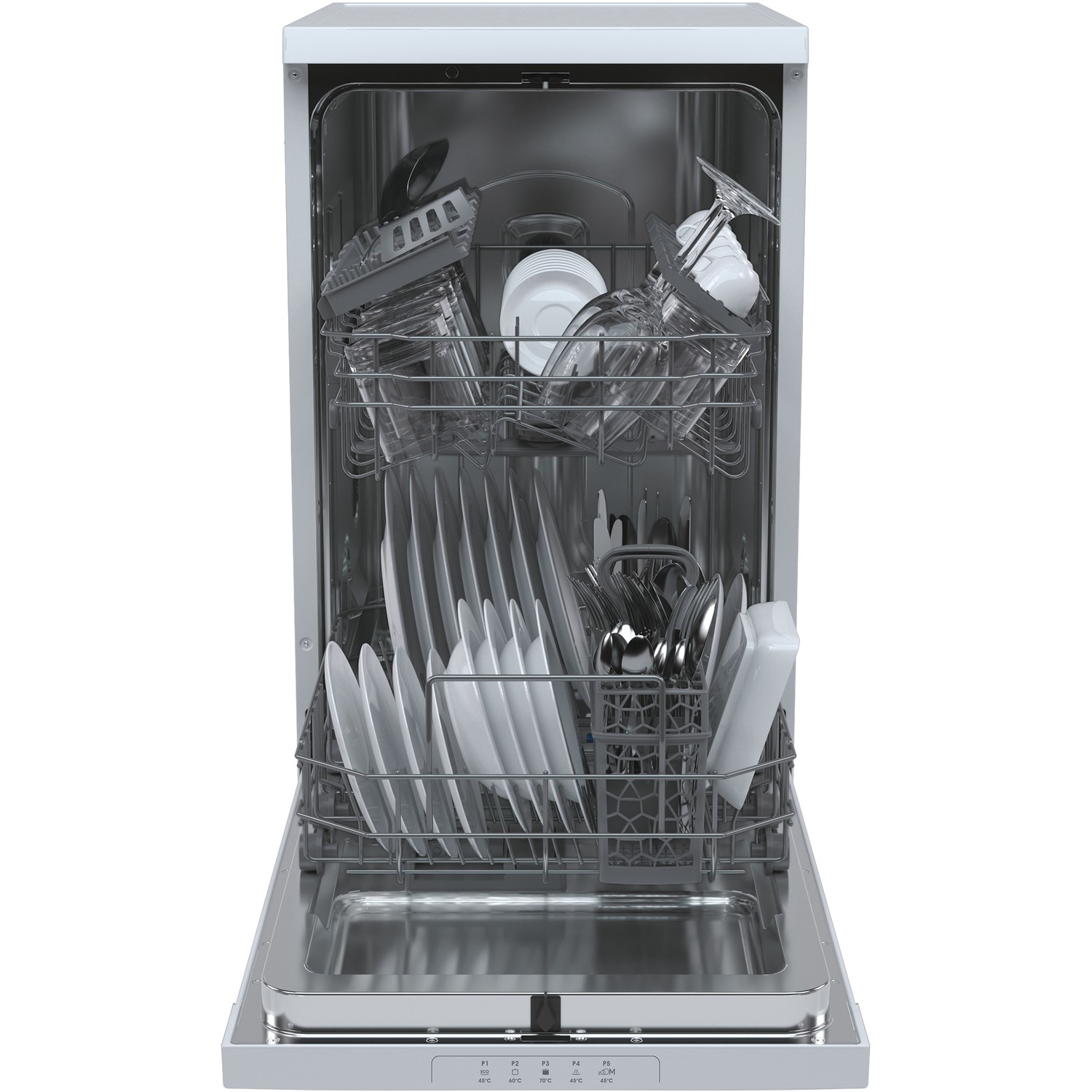 Candy Brava 10 Place Settings Freestanding Dishwasher White