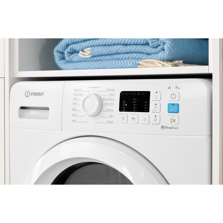 Refurbished Indesit YTM1071R Freestanding Condenser 7KG Tumble Dryer White