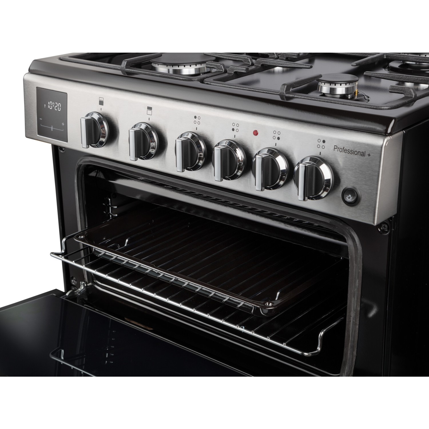Rangemaster Professional Plus 60cm Gas Cooker Stainless Steel and