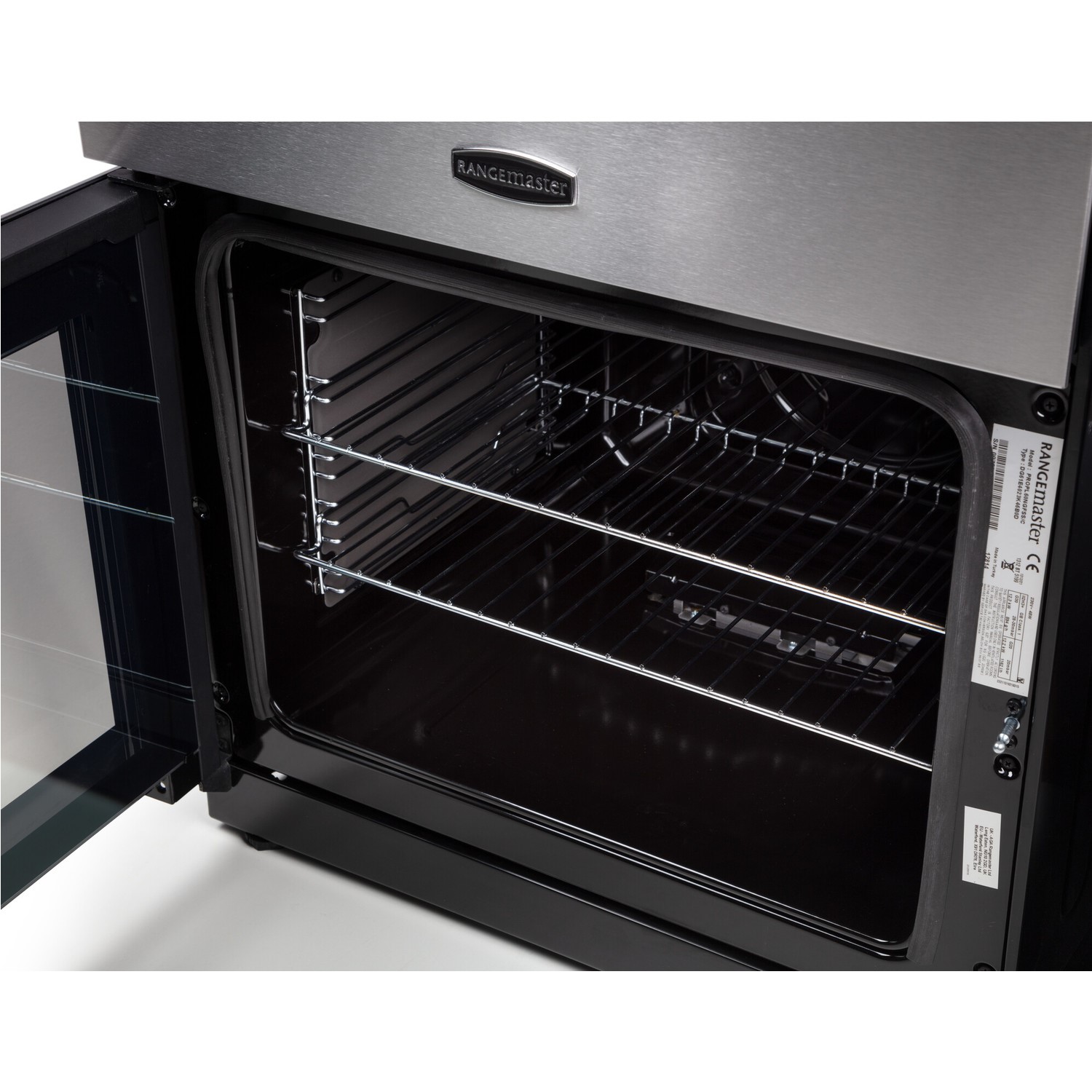 Rangemaster Professional Plus 60cm Gas Cooker Stainless Steel and