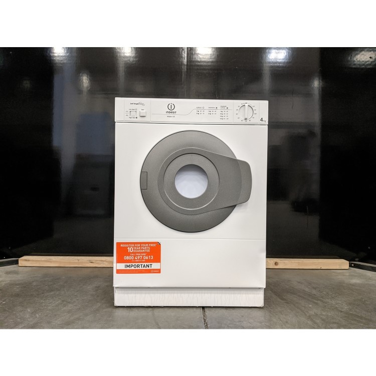 Refurbished Indesit NIS41V Freestanding Front Vented 4KG Tumble Dryer White