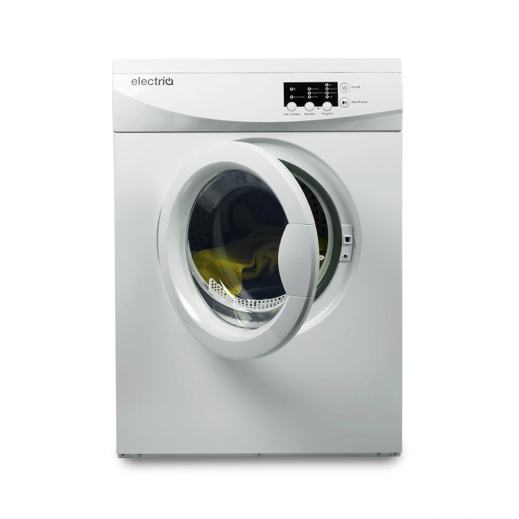 Refurbished electriQ EIQFSTD7 Freestanding Vented 7KG Tumble Dryer White