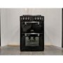 Refurbished Stoves Richmond 600G 60cm Double Oven Gas Cooker Black