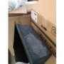 GRADE A2 - Reginox Multa Single Bowl Black Granite Kitchen Sink