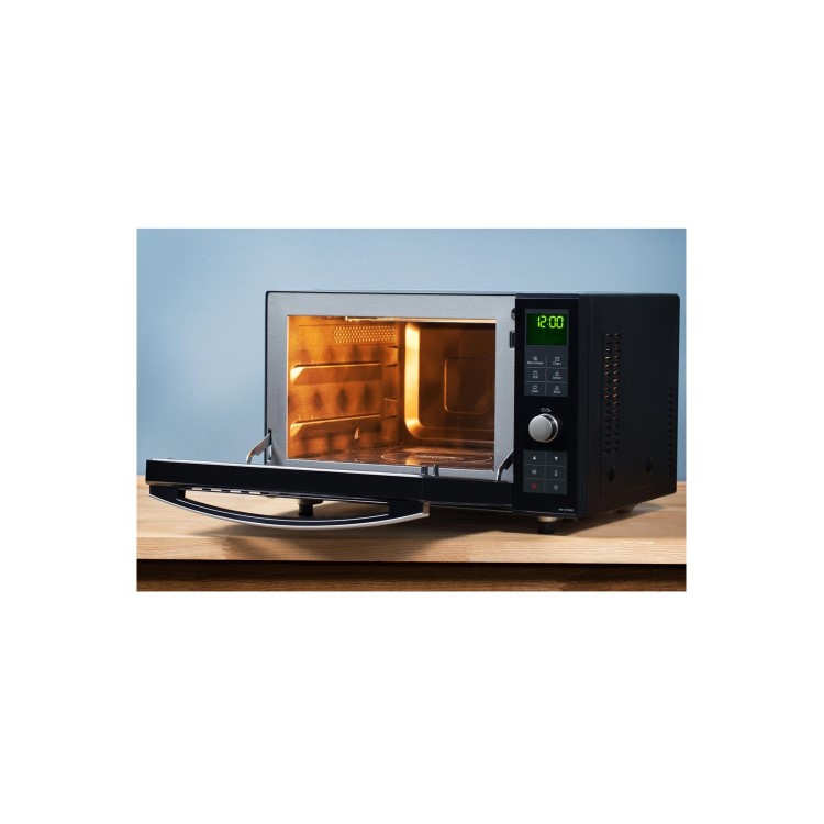 Panasonic 1000W 23L Combination Flatbed Microwave with Grill - Black
