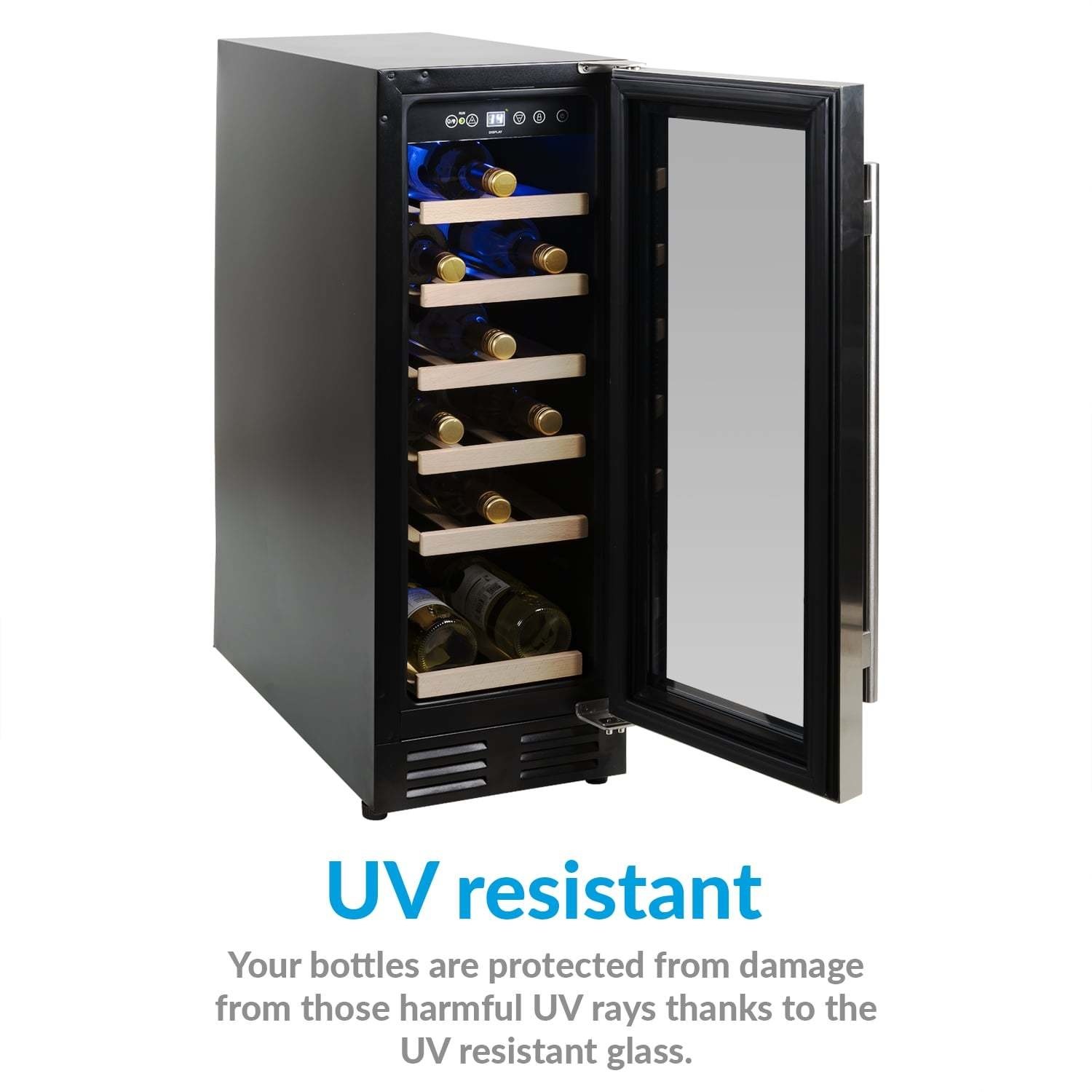 whirlpool 25 bottle wine fridge