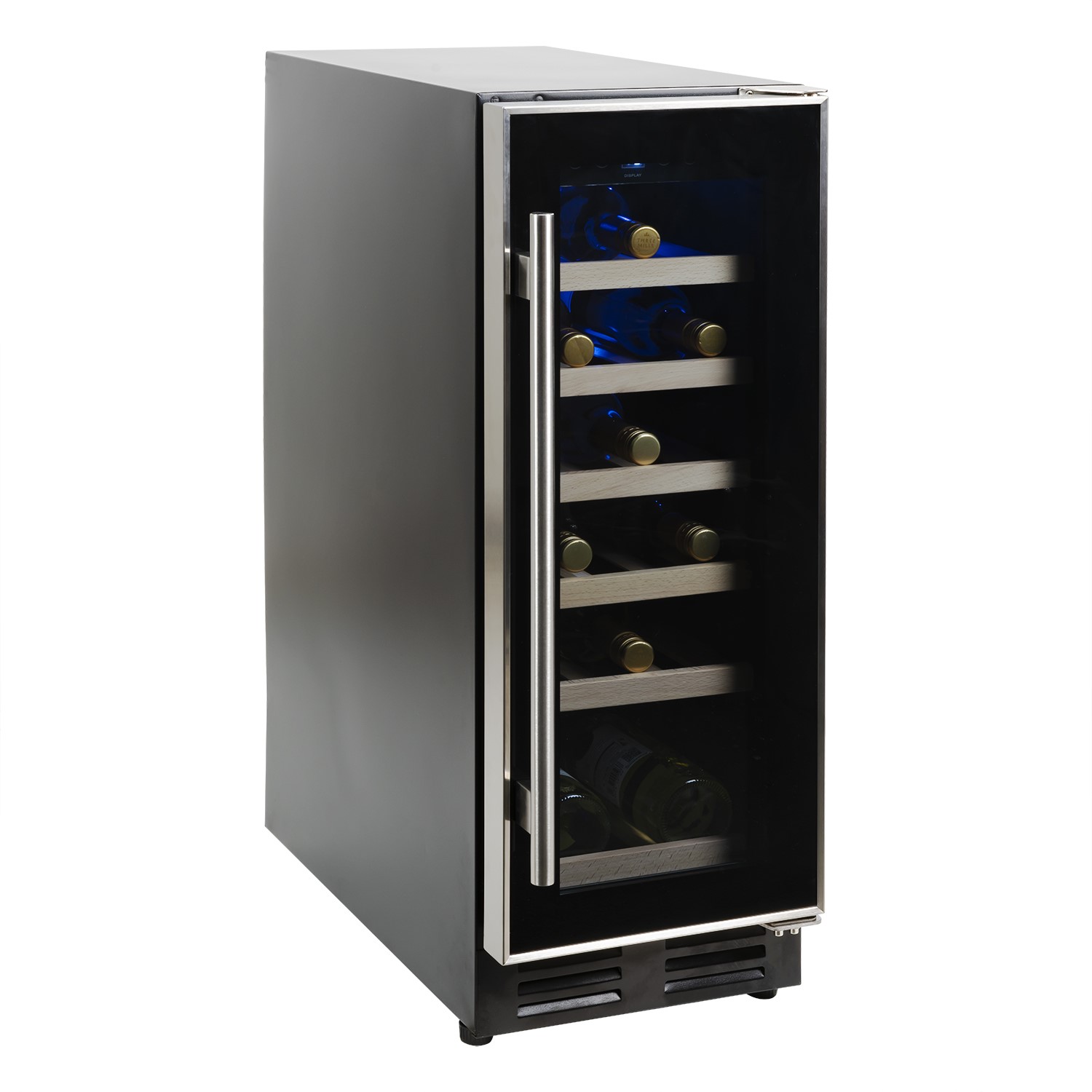 electriQ 18 Bottle Capacity Single Zone Freestanding Wine Cooler