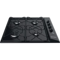 Indesit Aria 58cm 4 Burner Gas Hob - Black