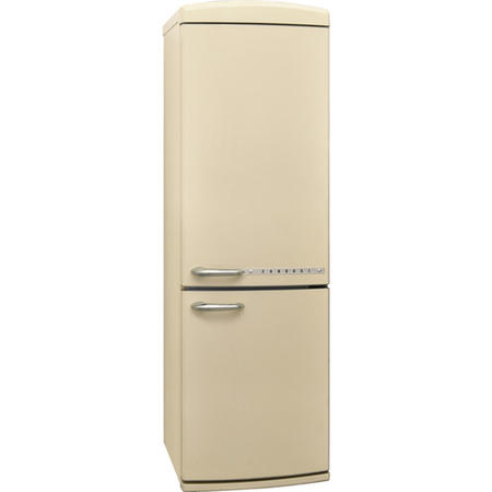 Zanussi 331 Litre 60/40 Retro Freestanding Fridge Freezer With MultiFlow  - Cream
