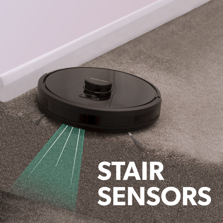Refurbished electriQ HELGA Robot Vacuum Cleaner - 4000Pa Suction - LDS Laser navigation and HEPA Filter