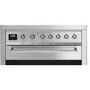 Smeg Symphony 70cm Dual Fuel Range Cooker - Stainless Steel