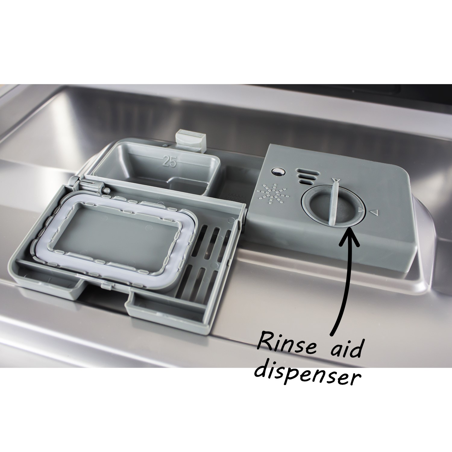 GRADE A3 electriQ 6 Place Freestanding Compact Table Top Dishwasher