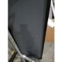 GRADE A2 - Black Wall Mounted Tall Bathroom Cabinet 400mm - Roxbi