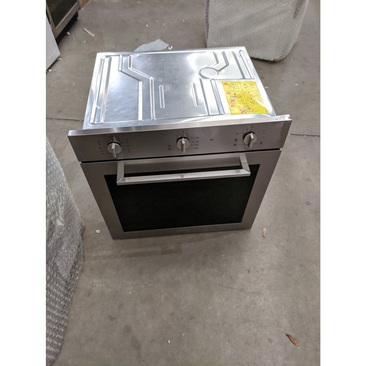 Refurbished Smeg Cucina SF64M3VX Multifunction 60cm Single Built In Electric Oven Stainless Steel