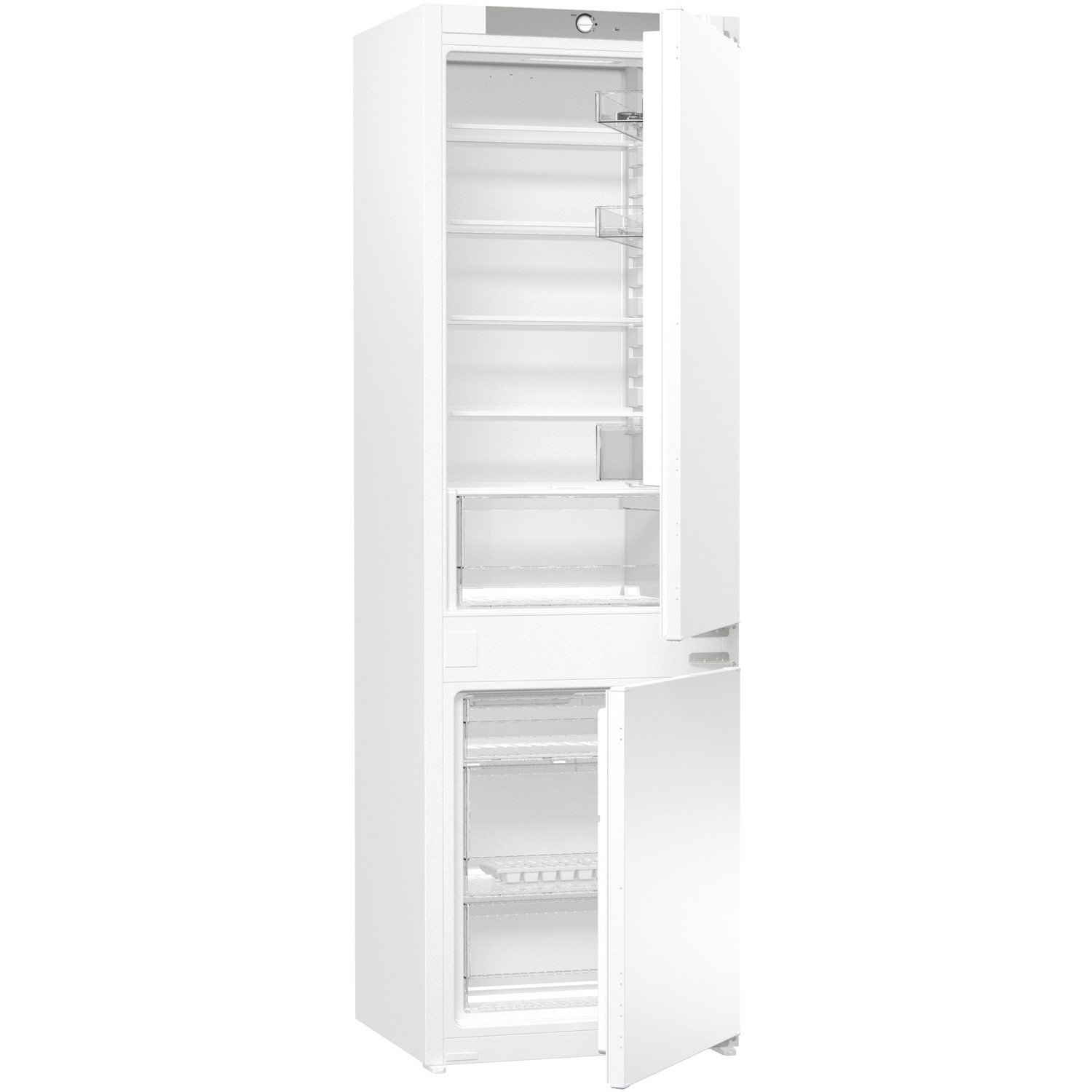 Fridgemaster 260 Litre 70/30 Integrated Fridge Freezer With CrispZone MBC54260F Appliances Direct