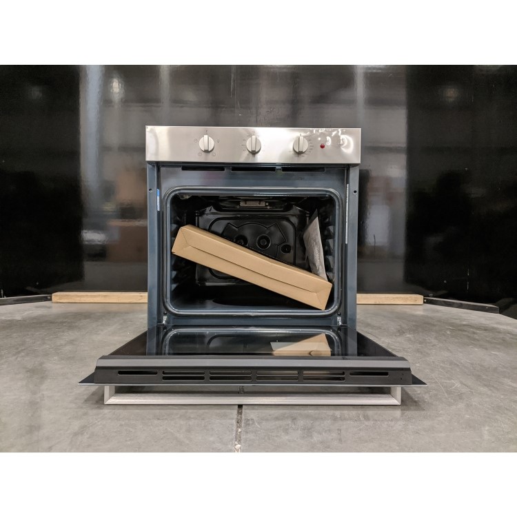 Refurbished Indesit Aria IFW6230IXUK 60cm Single Built In Electric Conventional Oven Stainless Steel