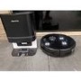 Refurbished electriQ MIMO Robot Vacuum Cleaner and Mop - Self-Emptying - 4000Pa Suction - Black