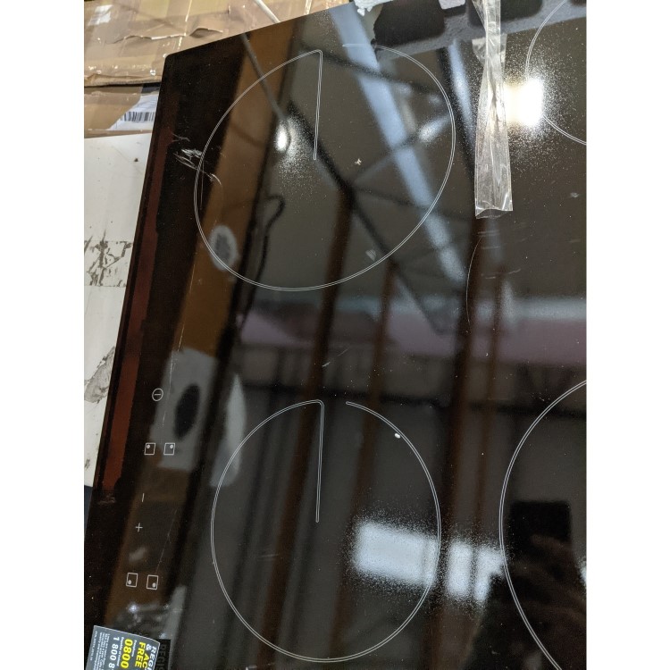 Refurbished Zanussi ZHRN641K 60cm 4 Zone Ceramic Hob