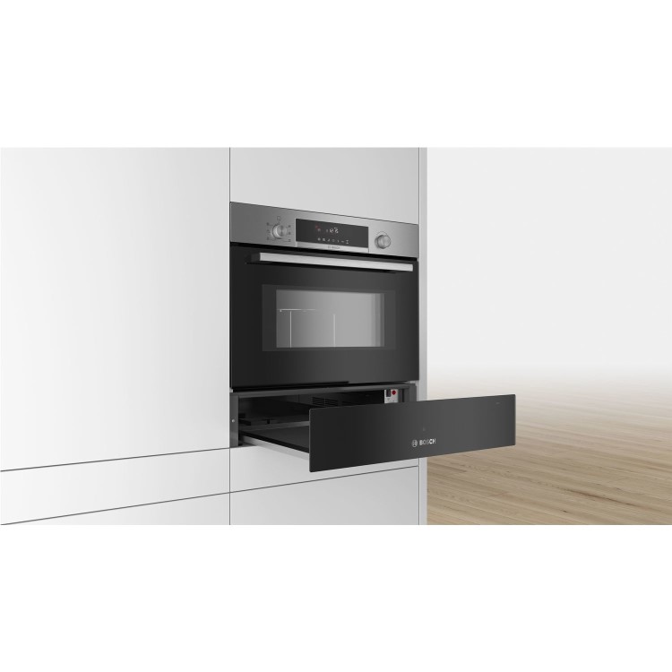 Bosch Series 6 14cm Height Warming Drawer - Black