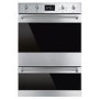 GRADE A2 - Smeg DOSP6390X Multifunction Electric Built In Double Oven - Stainless Steel
