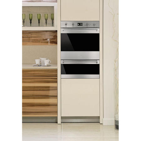 Smeg DOSP6390X Classic Built-In Electric Double Oven - Stainless Steel