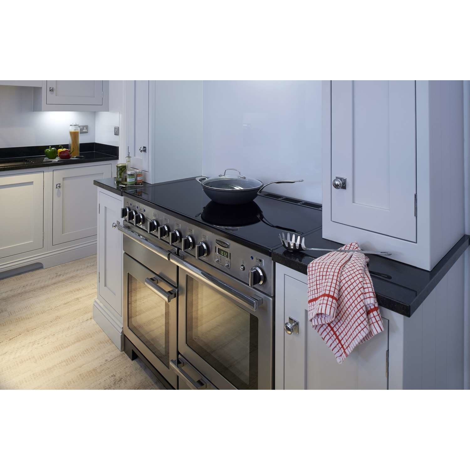 Kitchen Induction Rage Rangemaster Professional Deluxe 110cm Electric Induction Range Cooker ...