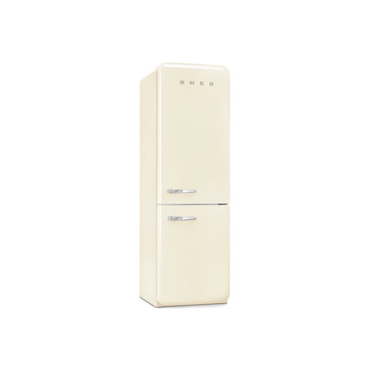 GRADE A3 - Smeg FAB32RCR3UK Fifties Style Frost Free Right Hand Hinge Freestanding Fridge Freezer - Cream