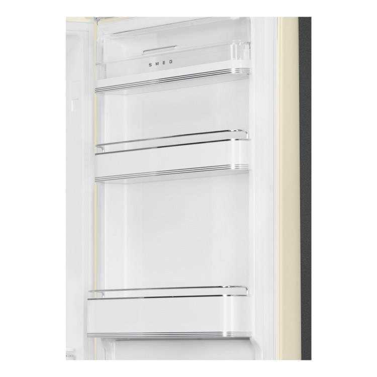 GRADE A3 - Smeg FAB32RCR3UK Fifties Style Frost Free Right Hand Hinge Freestanding Fridge Freezer - Cream