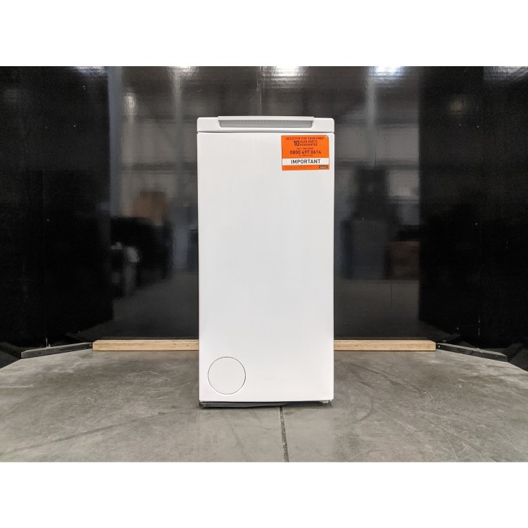 Refurbished Hotpoint WMTF722UUKN Freestanding 7KG 1200 Spin Top Loading Washing Machine White