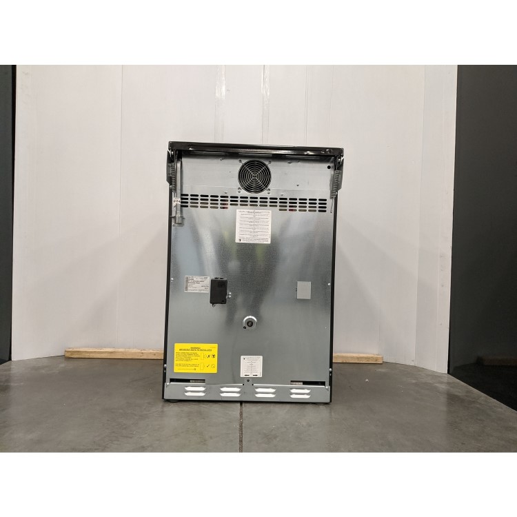 Refurbished Stoves Sterling 600DF 60cm Double Oven Dual Fuel Mini Range Cooker Stainless Steel