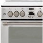 Refurbished Stoves Sterling 600DF 60cm Dual Fuel Mini Range Cooker Stainless Steel