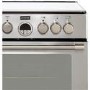 Refurbished Stoves Sterling 600DF 60cm Dual Fuel Mini Range Cooker Stainless Steel