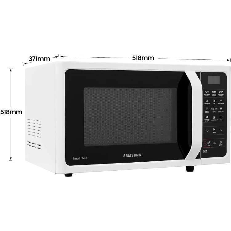 Samsung 28 Litre 900 Watt Combination Microwave - White