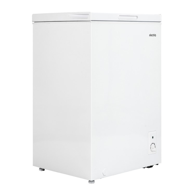 Refurbished electriQ EIQCHEST99LED Freestanding 99 Litre Chest Freezer