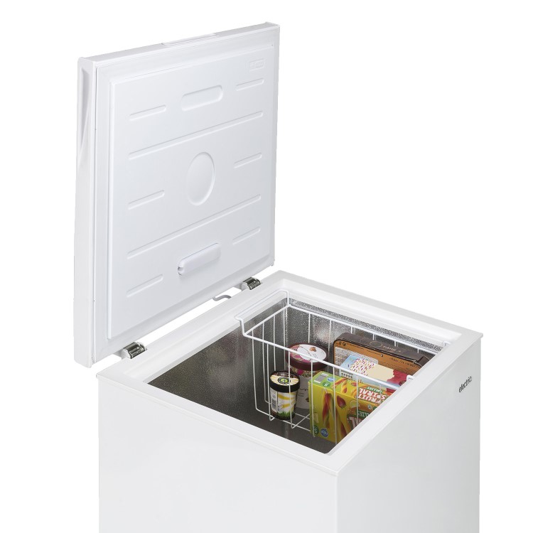Refurbished electriQ EIQCHEST99LED Freestanding 99 Litre Chest Freezer