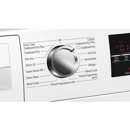 Refurbished Bosch Serie 6 WTG86402GB Freestanding Condenser 8KG Tumble Dryer White