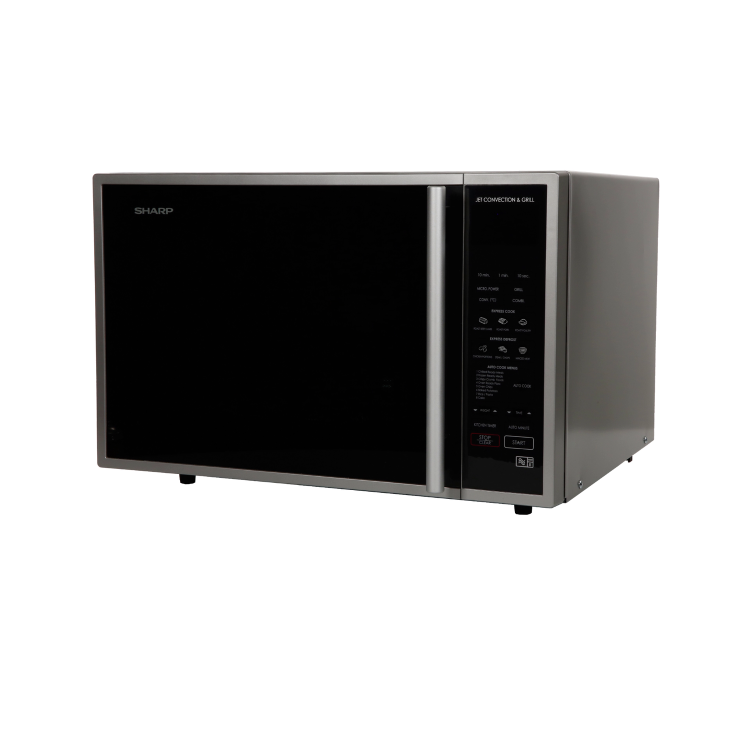 Sharp 40L Freestanding Combination Microwave Oven & Grill - Silver & Black