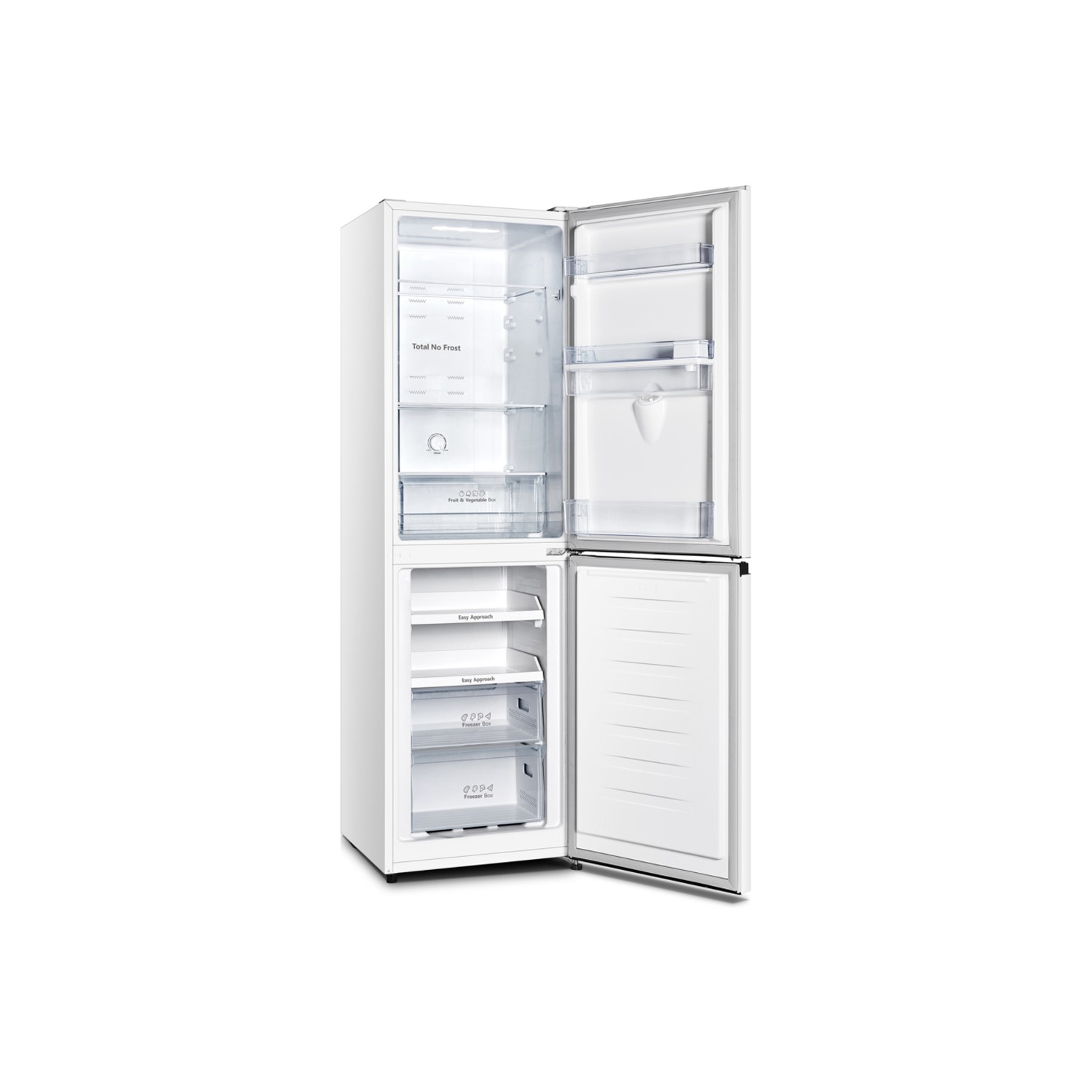 Réfrigérateur/Congélateur Frost Free 276L Classe F Gris FRIDGEMASTER -  MC55251MDS 