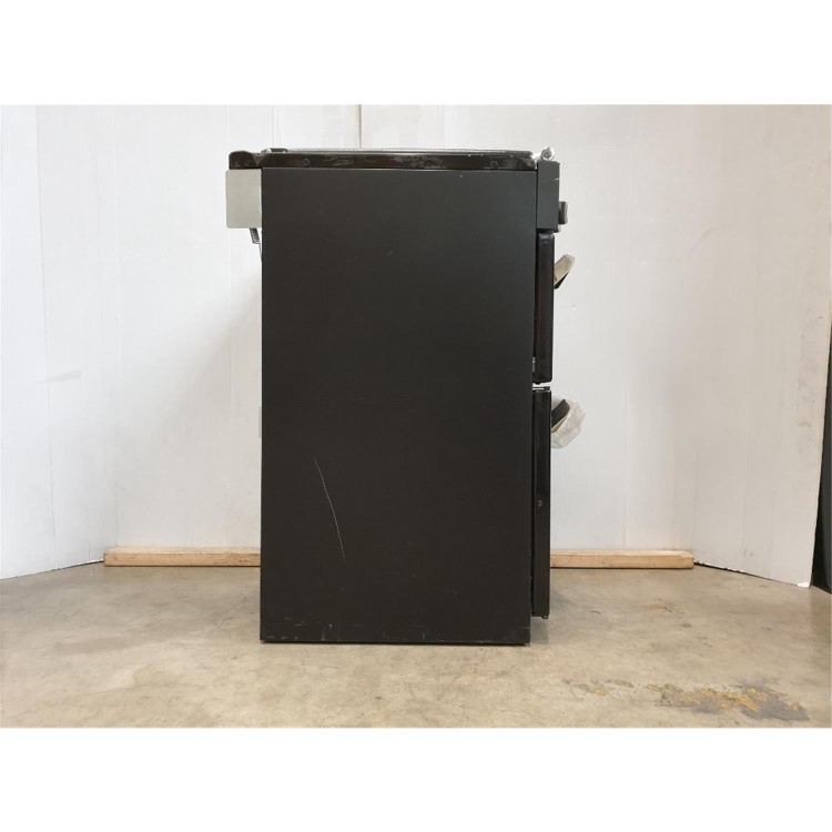 Refurbished Stoves Richmond 550DFW 55cm Mini Range Dual Fuel Cooker Black