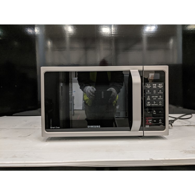 Refurbished Samsung MC28H5013AS 28L 900W Combination Microwave Oven Silver