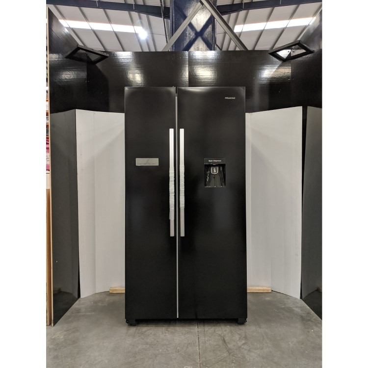 Refurbished Hisense RS741N4WB11 Freestanding 562 Litre American Fridge Freezer
