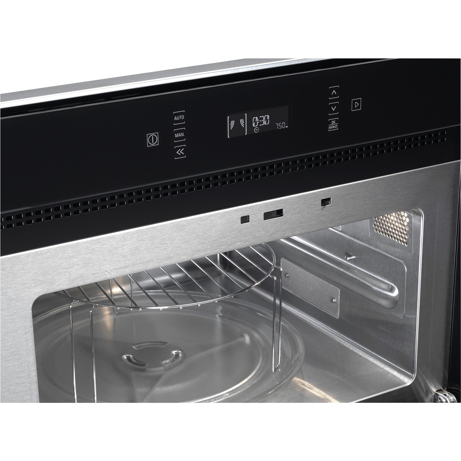 Hotpoint Built In Combination Microwave Oven Stainless Steel MP676IXH