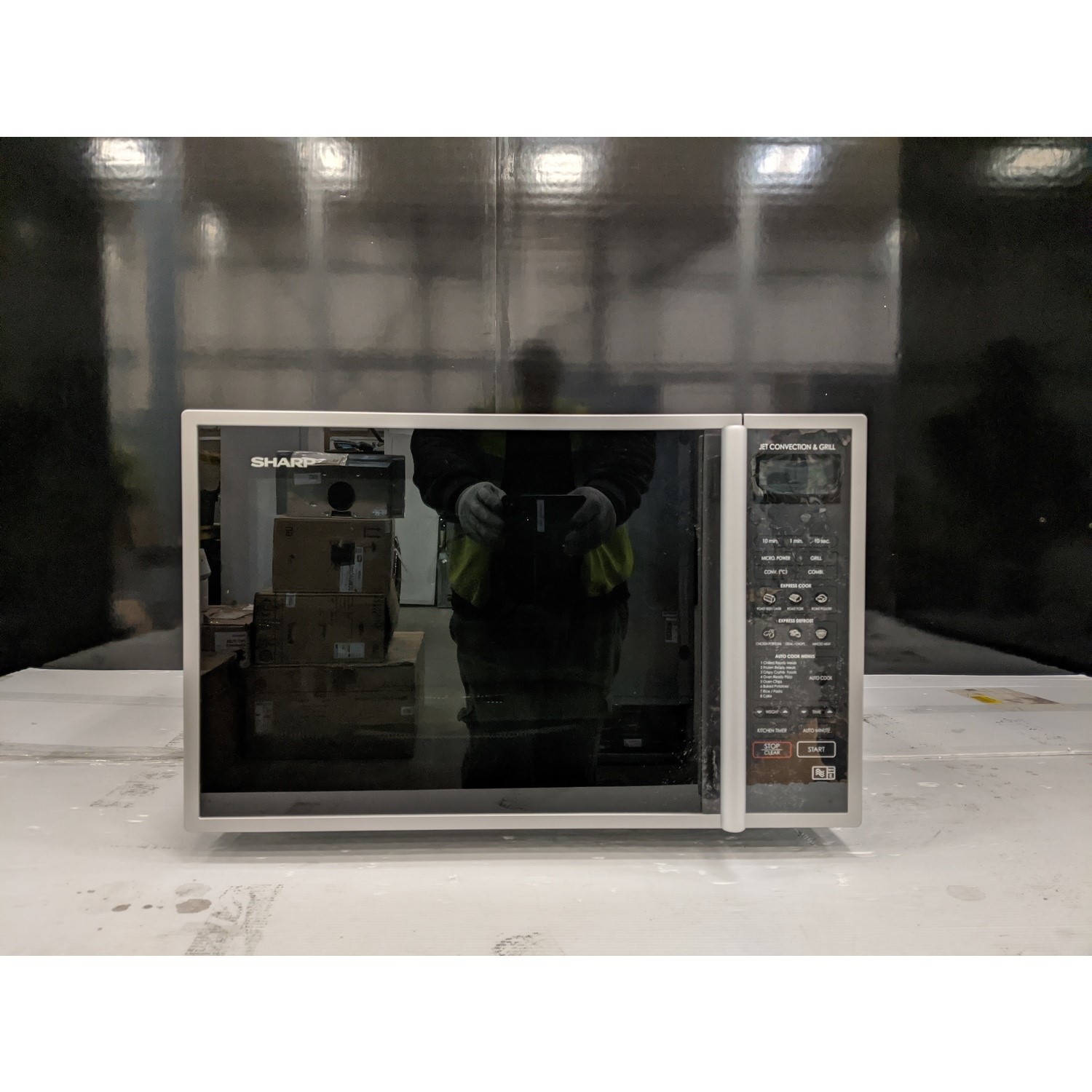 Refurbished Sharp R959SLMAA 40L 900W Digital Combination Microwave Oven